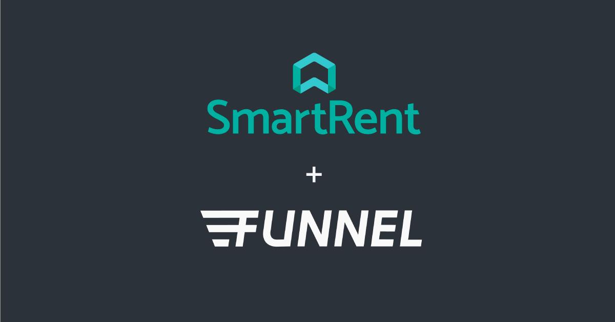 SmartRent and Funnel logos