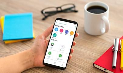 smartrent 2.0 mobile app homepage screen