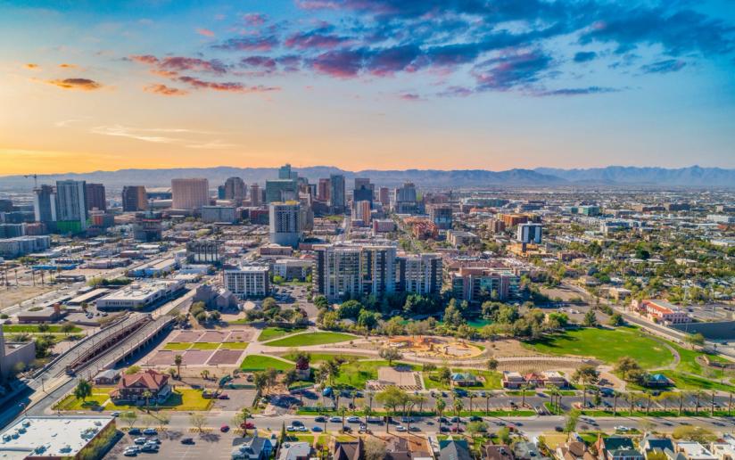 Phoenix, AZ is attracting new residents from all over with it’s affordable housing and warm weather.