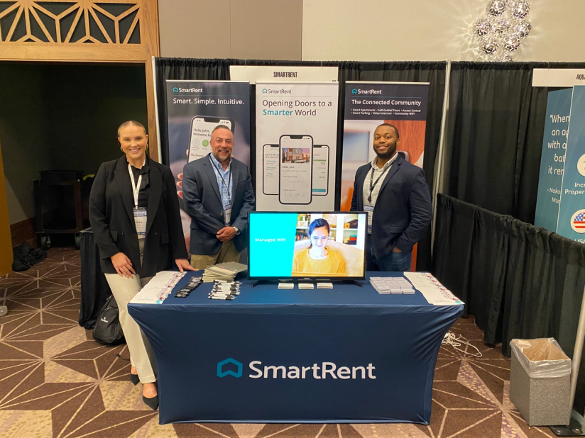 The SmartRent student housing team at InterFace Student Housing Conference.