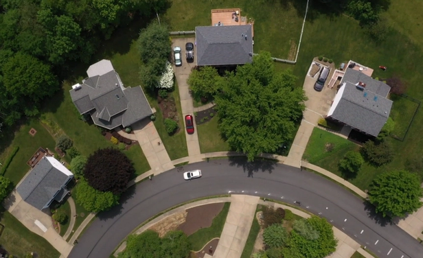 Neighborhood of Build to Rent homes.